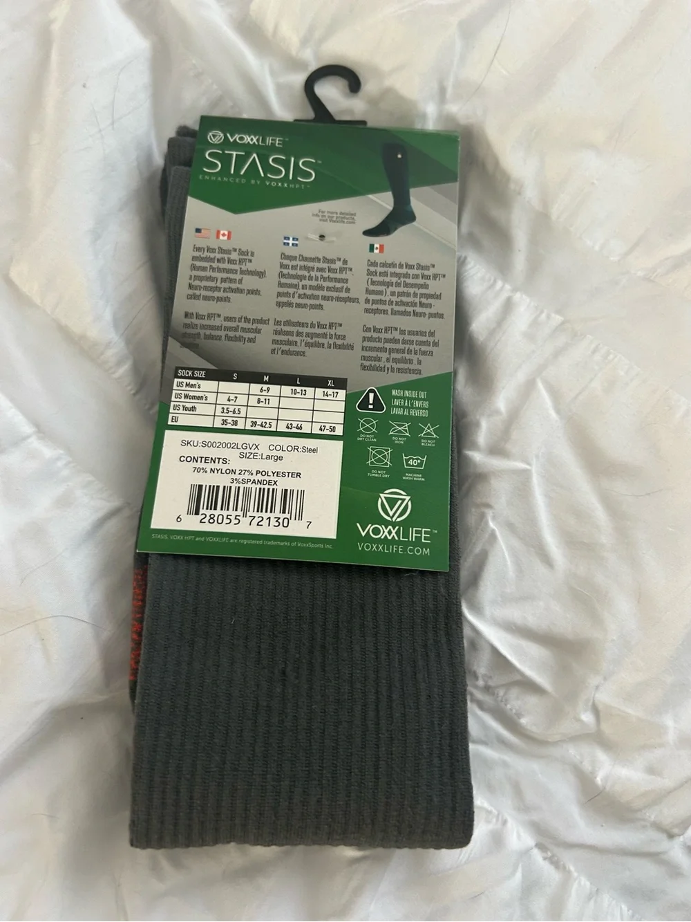 VoxxLife Stasis Athletic unisex Knee-High Socks with HPT technology!